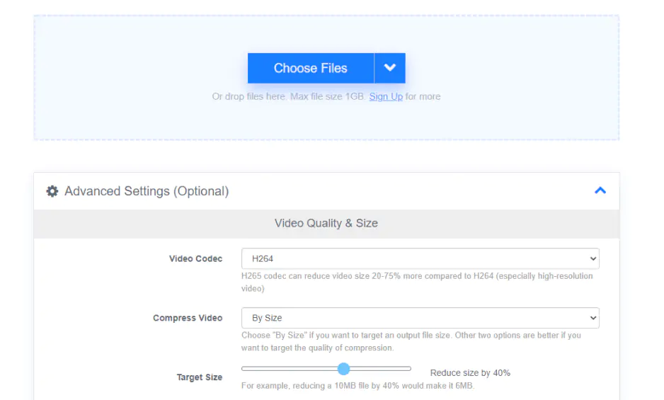 Online Video Converter Quick Actions