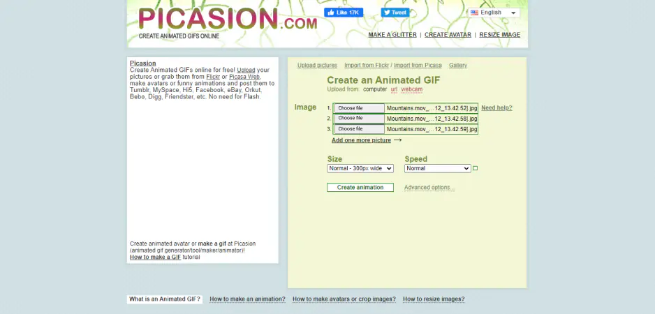 Create animated gif  Free Online Image Editor