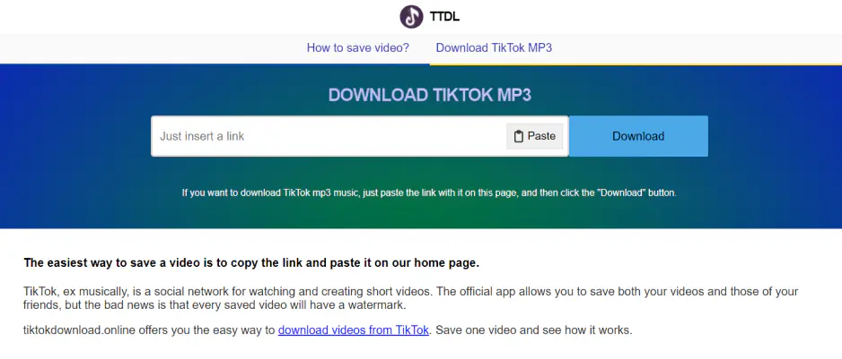Os 6 melhores sites para converter TikTok em MP3 online