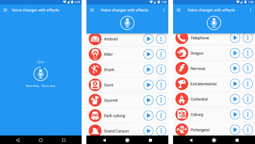 changeur de voix - modificateur & changer de voix - Téléchargement de l'APK  pour Android