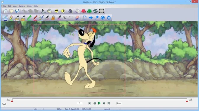 Software de animação 2D e Flash