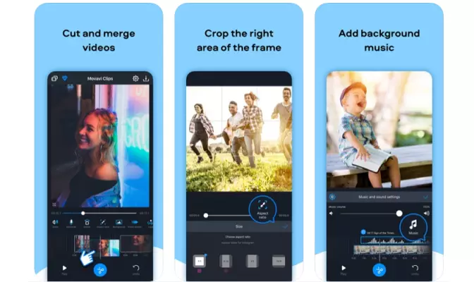 Aplicativo de edição de vídeos, Edição de vídeos em dispositivos móveis
