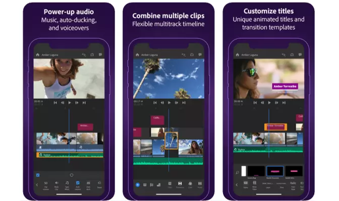 Aplicativo de edição de vídeos  Edição de vídeos em dispositivos