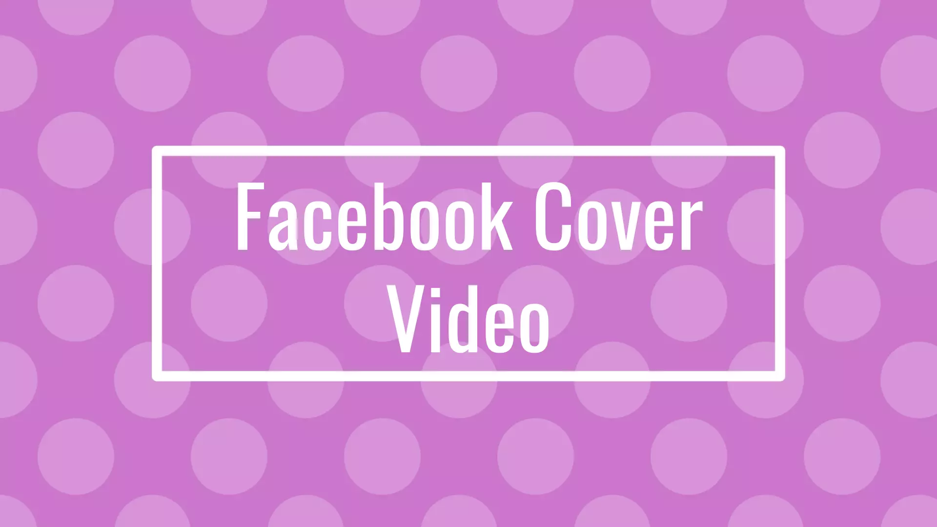 Facebook Cover Video Maker Online & Free - Fastreel