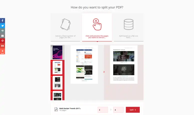 11 Best Ways to Split PDF Files Online - Start Now! - PDF Candy Blog