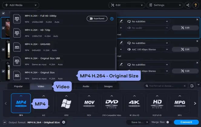 compression - What are the best options to use when compressing