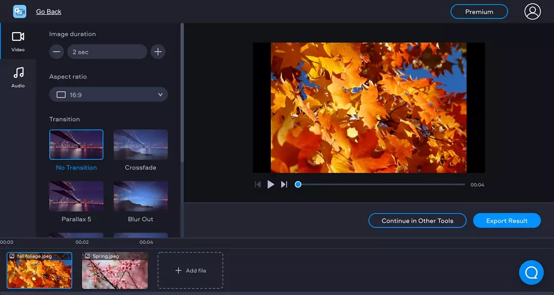 Transforme GIF em vídeo, Converter GIF para vídeo online