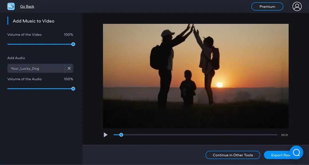 Adicionar música ao GIF - Adicionar áudio aos arquivos GIF online