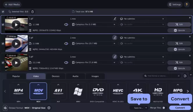 7 Best GIF to MOV Converters to Change Animated GIF to MOV Files