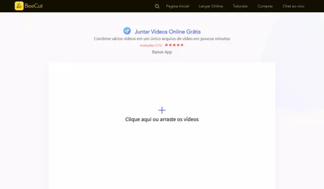 Como combinar vídeos online