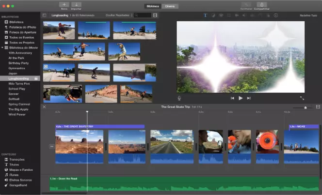 Aprenda como mesclar clipes no iMovie com facilidade