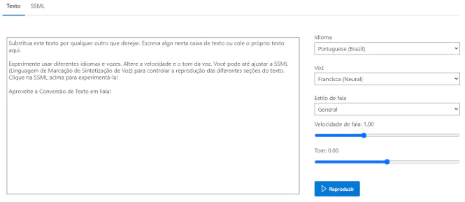 Programa para transformar texto em voz para Windows, Versão 2024