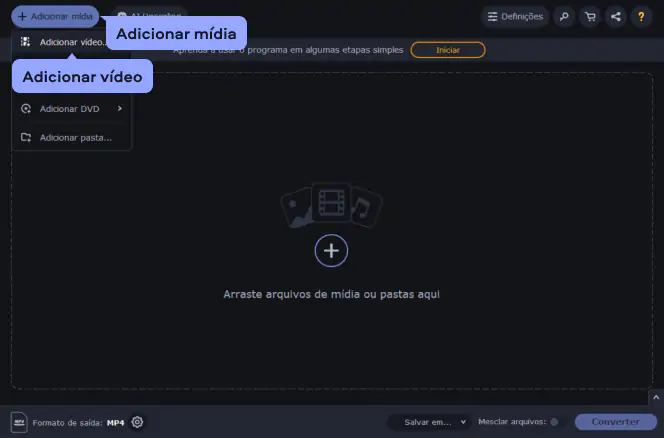 Conversor Online Gratuito de arquivos MOV para GIF