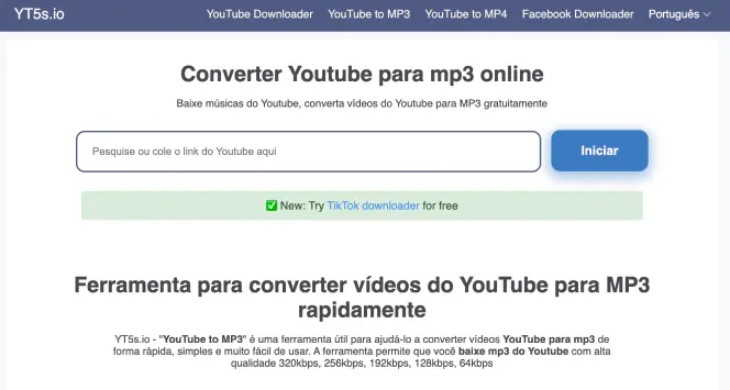 Os 13 melhores sites para converter videos do  em MP3