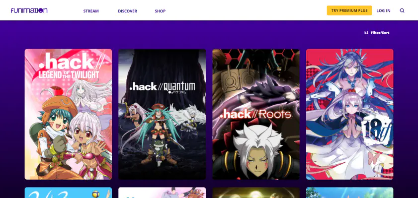 Funimation- Assista streaming de anime online