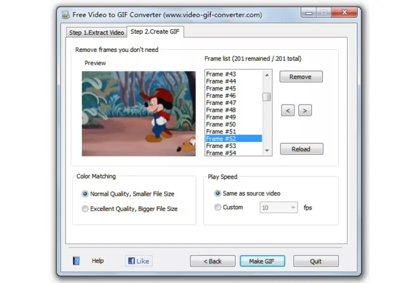 Convert video to animated GIF online for free